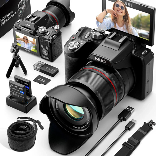 Digital cameras 64mp 16x - 5k,